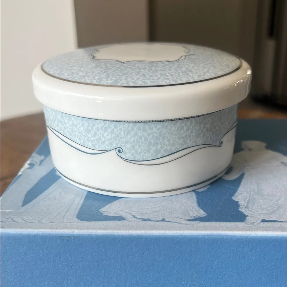 Wedgwood Blue and White Vanity Tray